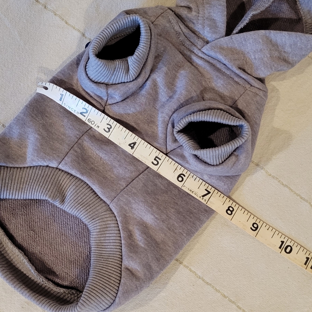 ❤️Host Pick!❤️ Fleece Lined Dog Hoodie XS - Picture 12 of 15